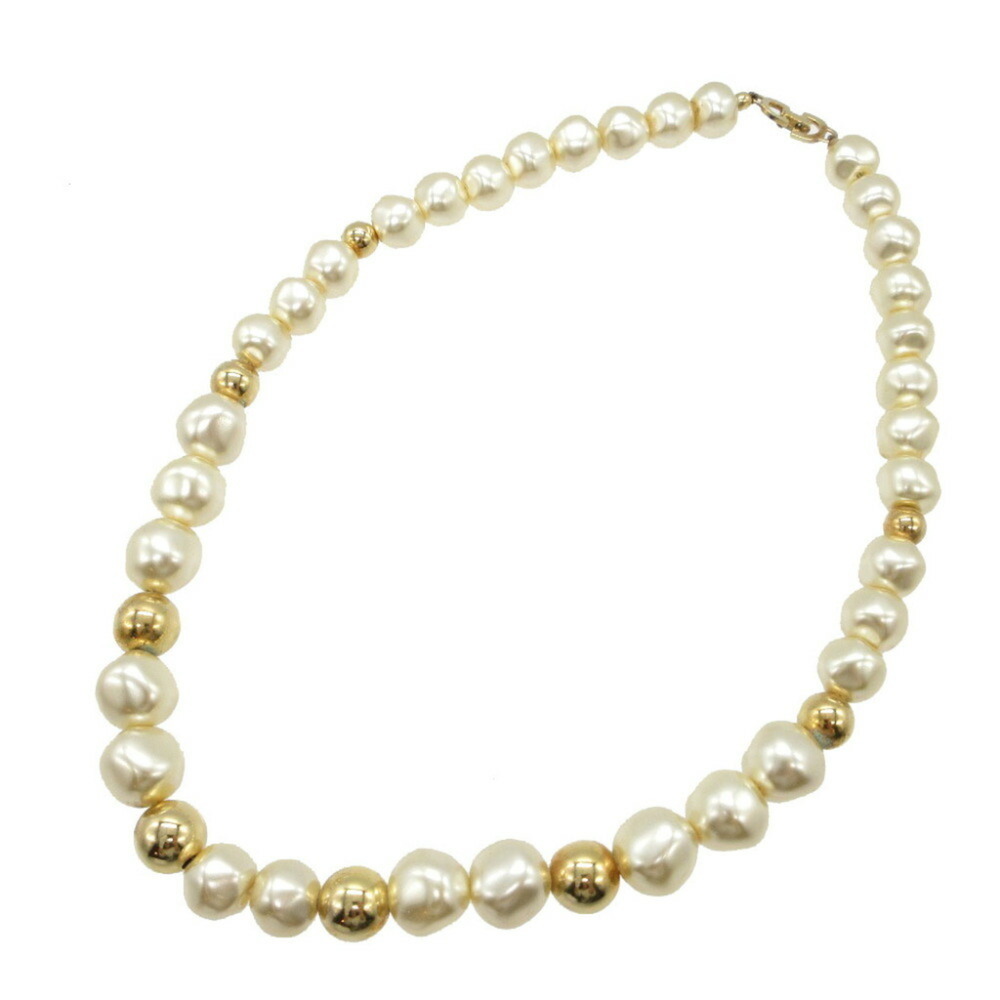 DIOR White Pearl Necklace